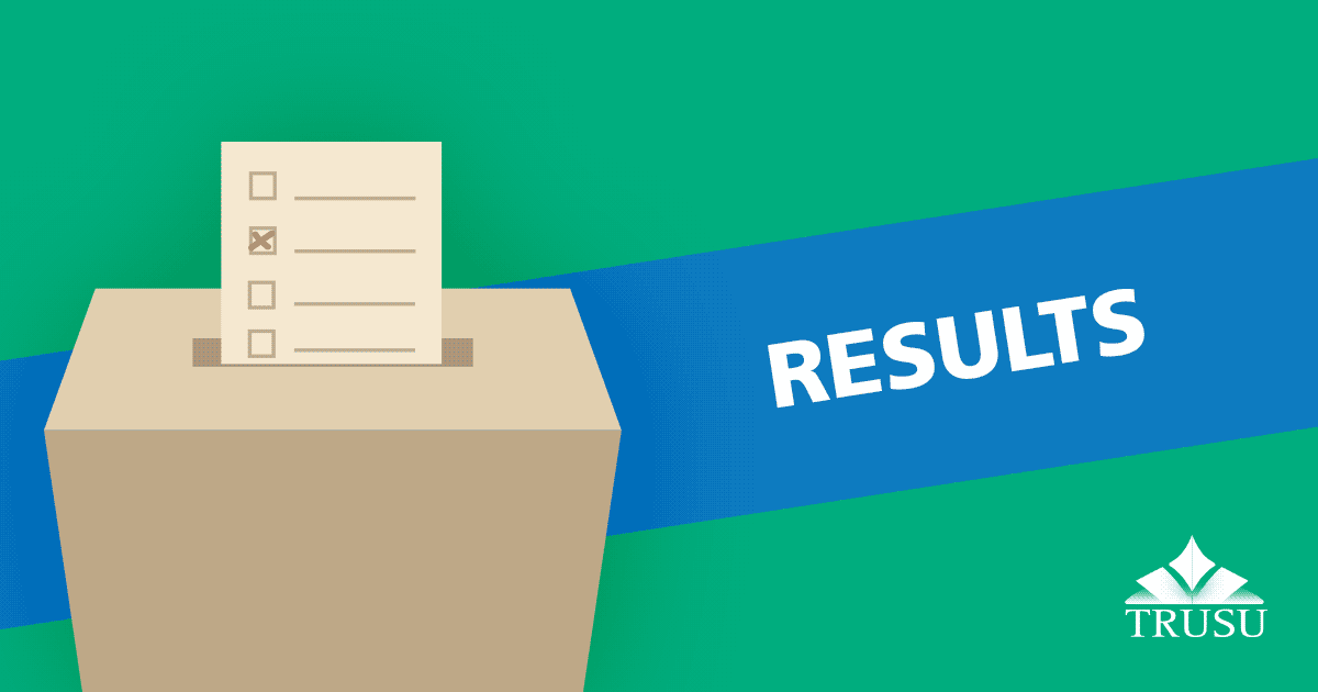 2021 TRU SU Election Results