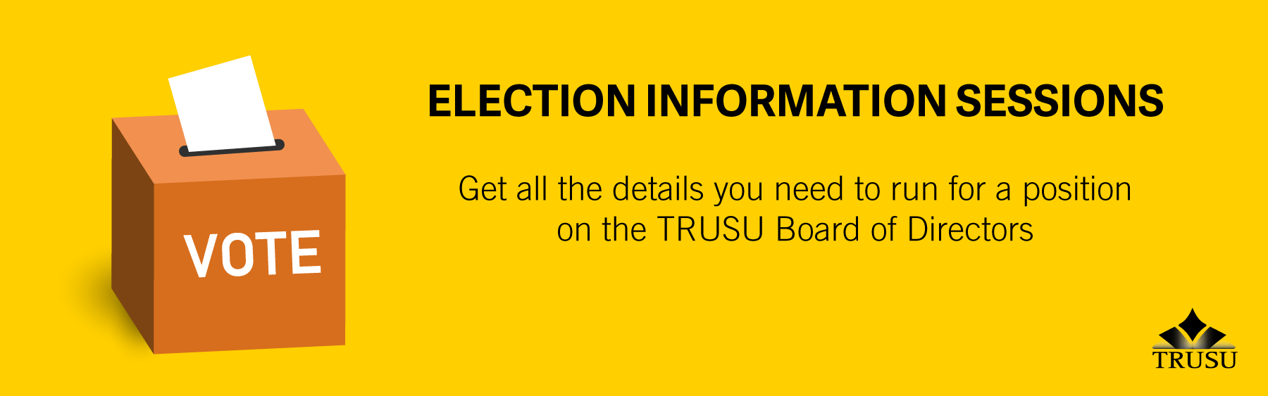 Election Information Sessions