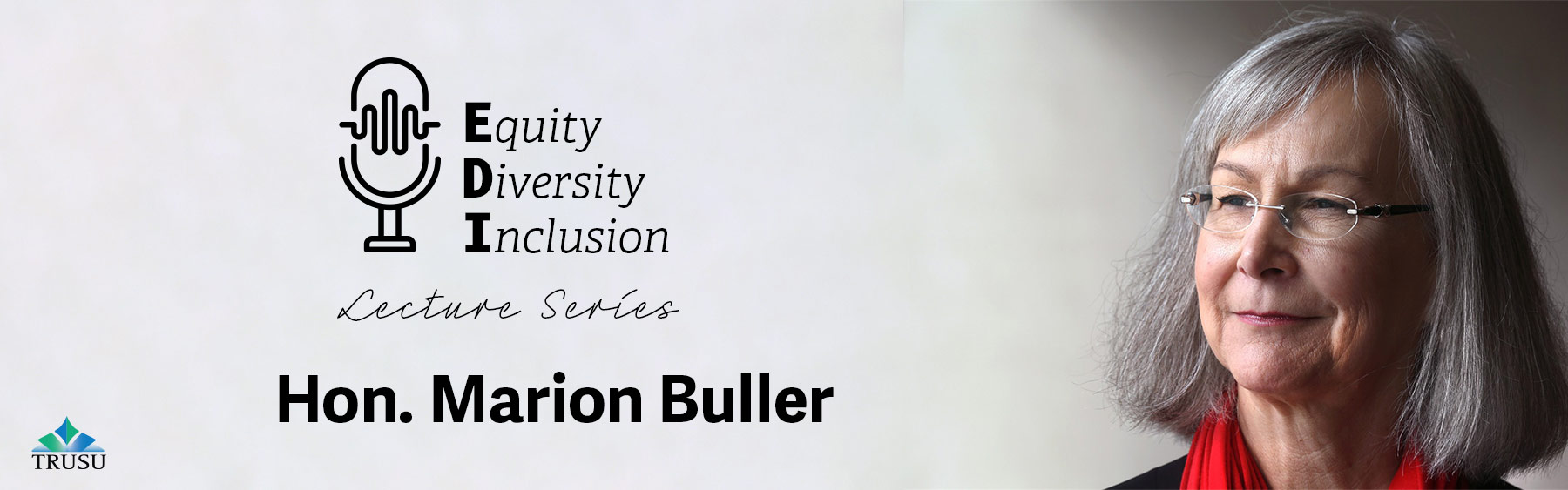 EDI Lecture Series: hon Marion Buller