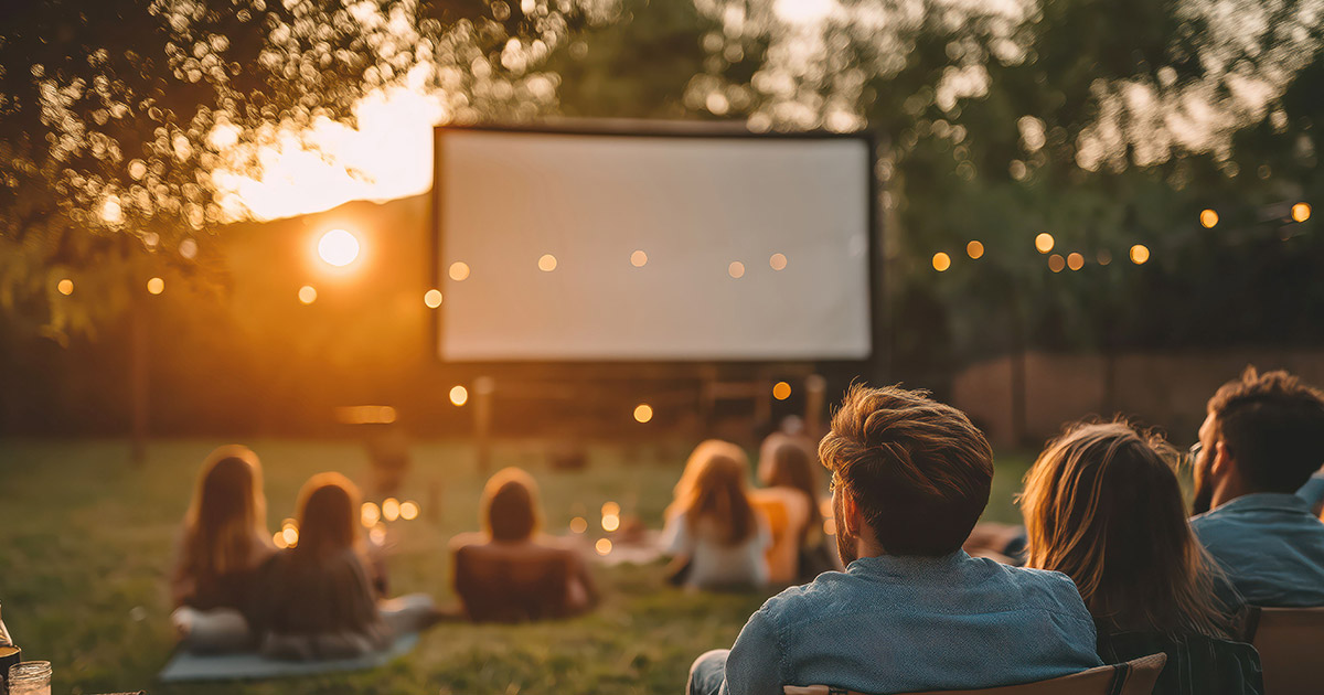 Movie-Night-Poll Outdoor Movie Night