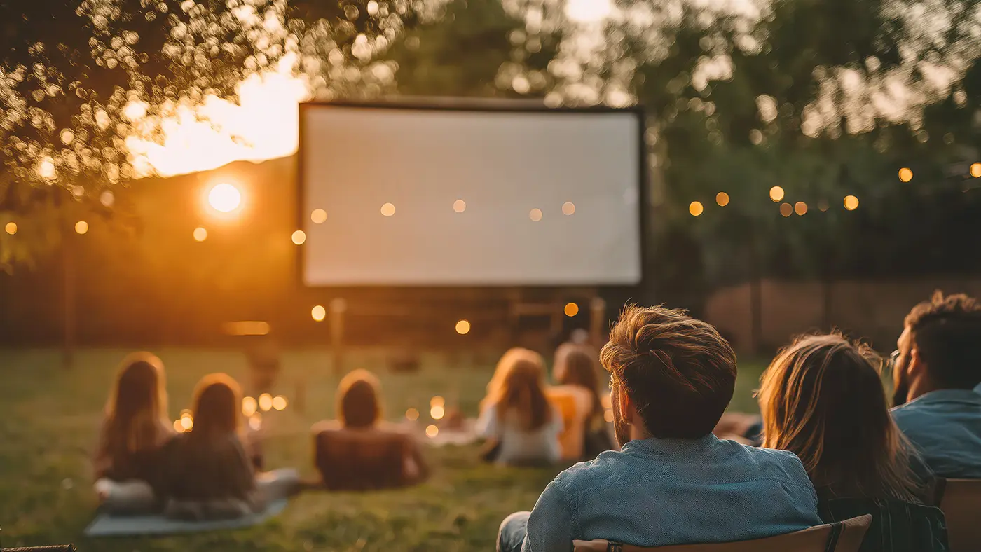 Outdoor movie Night